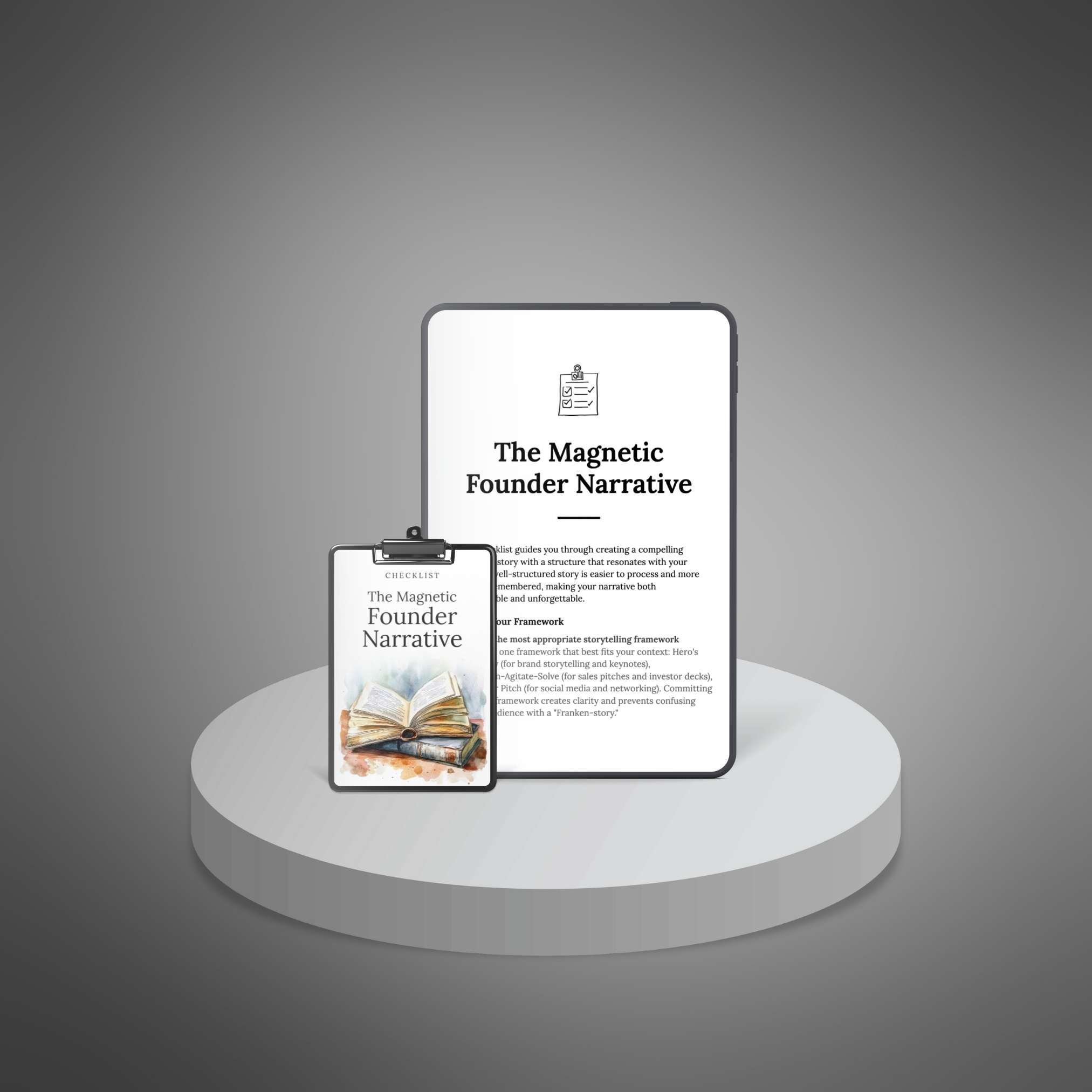 The Founder Story Mining