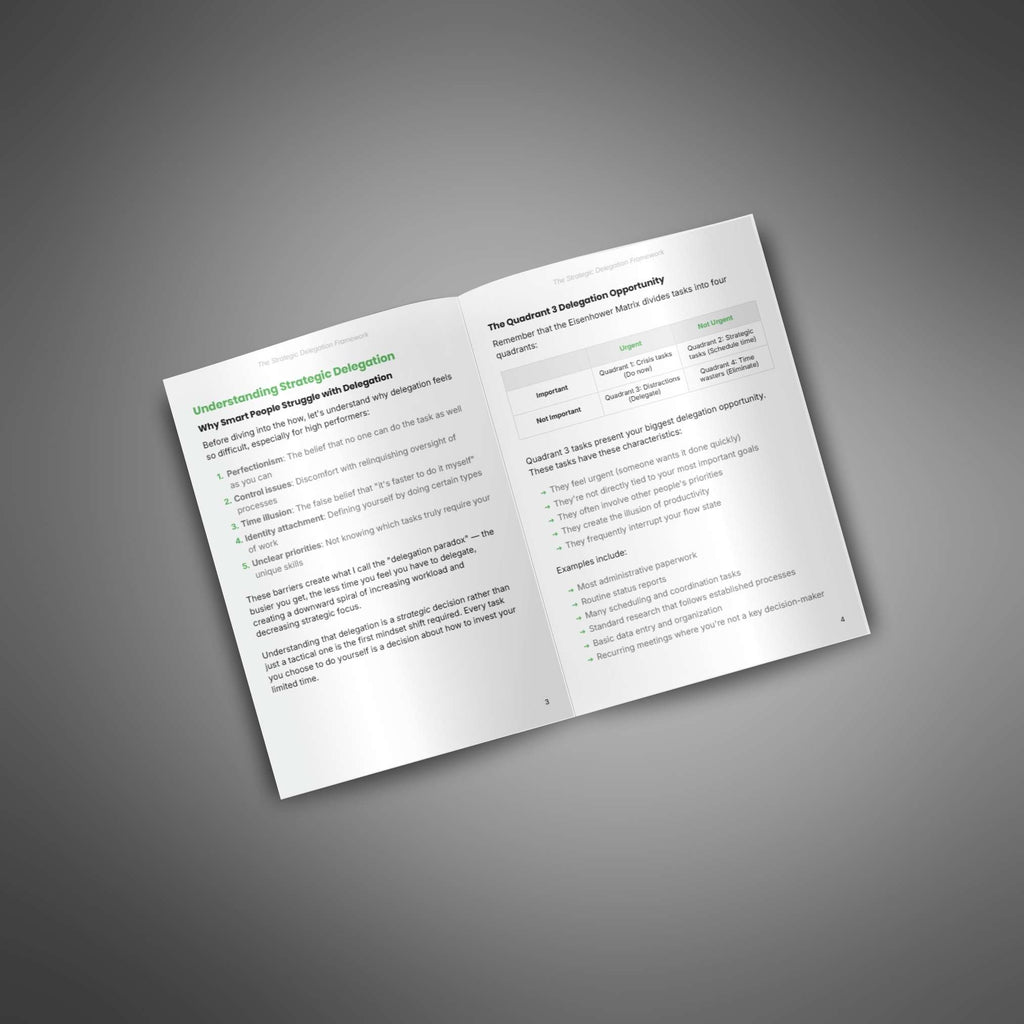 The Strategic Delegation Framework