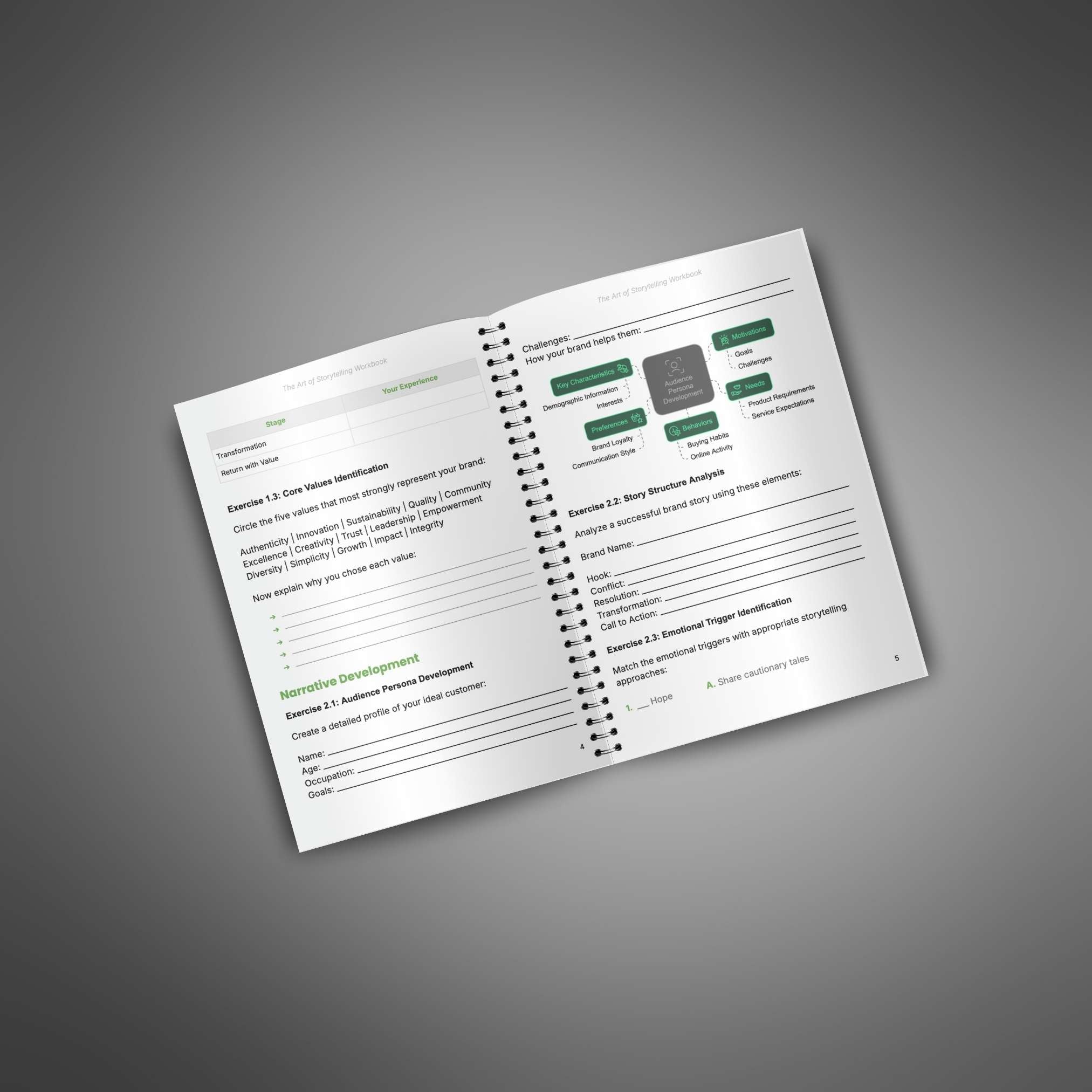 The Art of Storytelling – Workbook