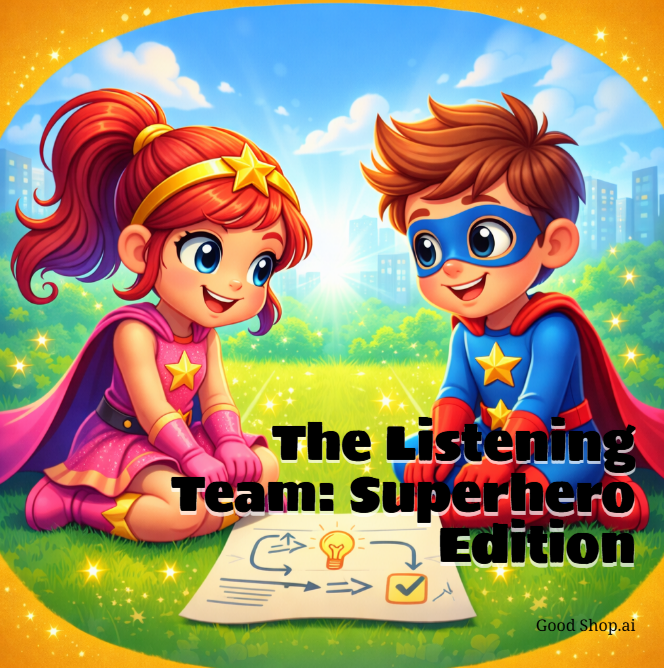 The Listening Team Superhero Edition