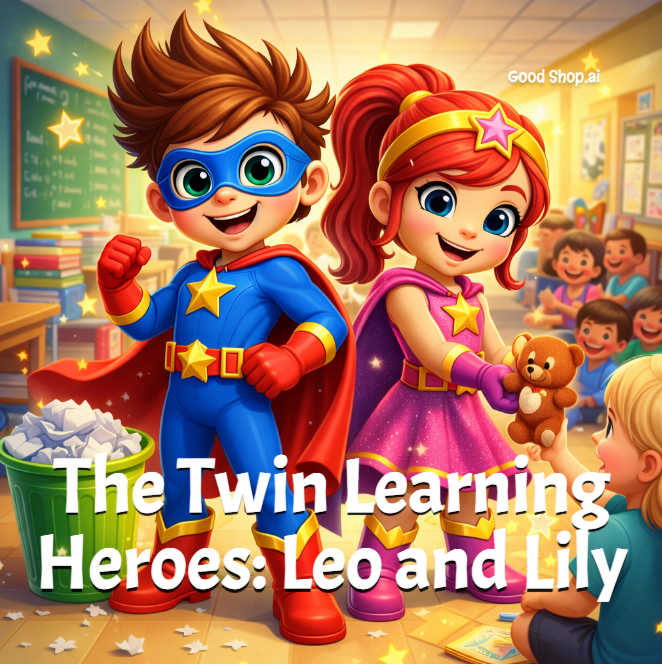 The Twin Learning Heroes: Leo and Lily
