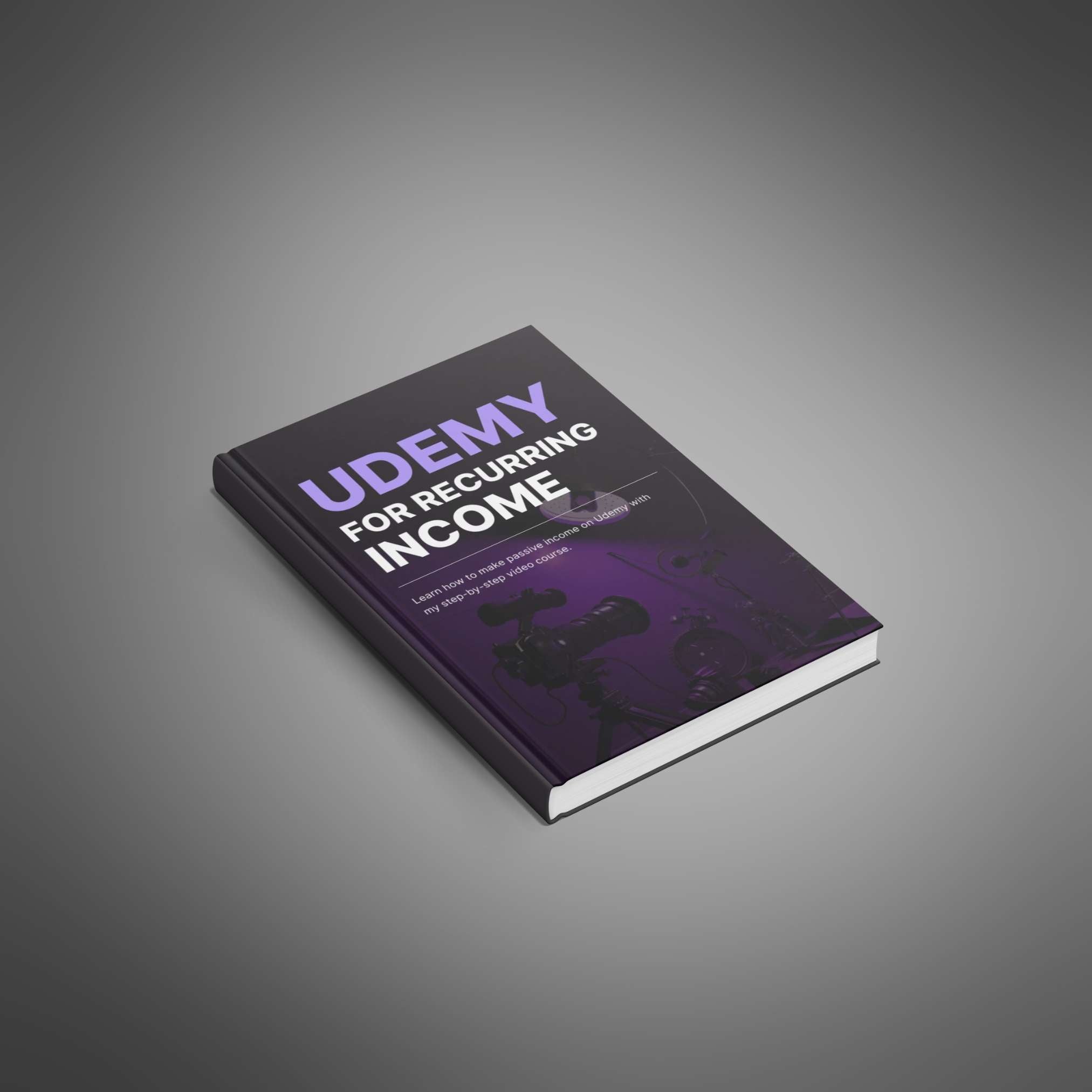Udemy for Recurring Income – Ebook