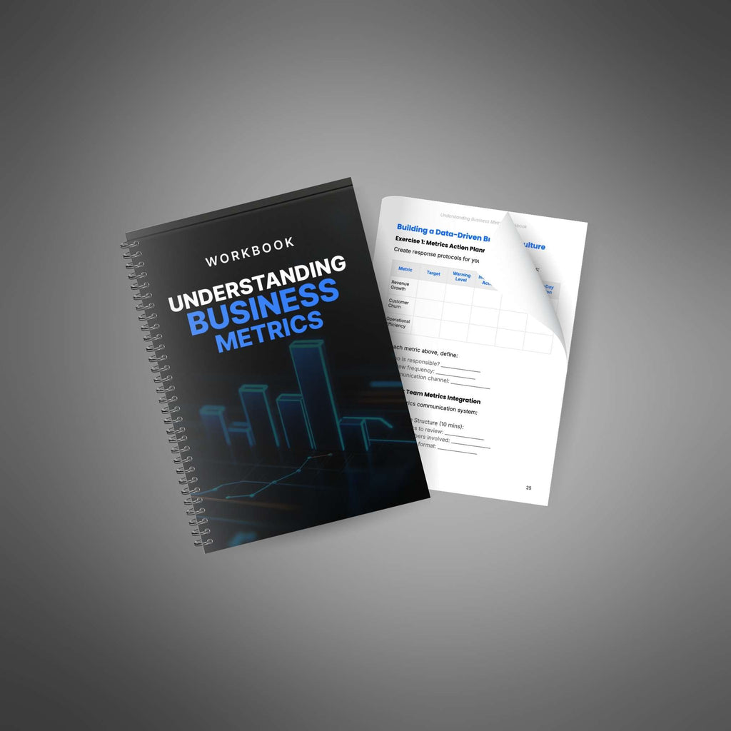 Understanding Business Metrics – Interactive Workbook to Track, Analyze & Grow Your Business