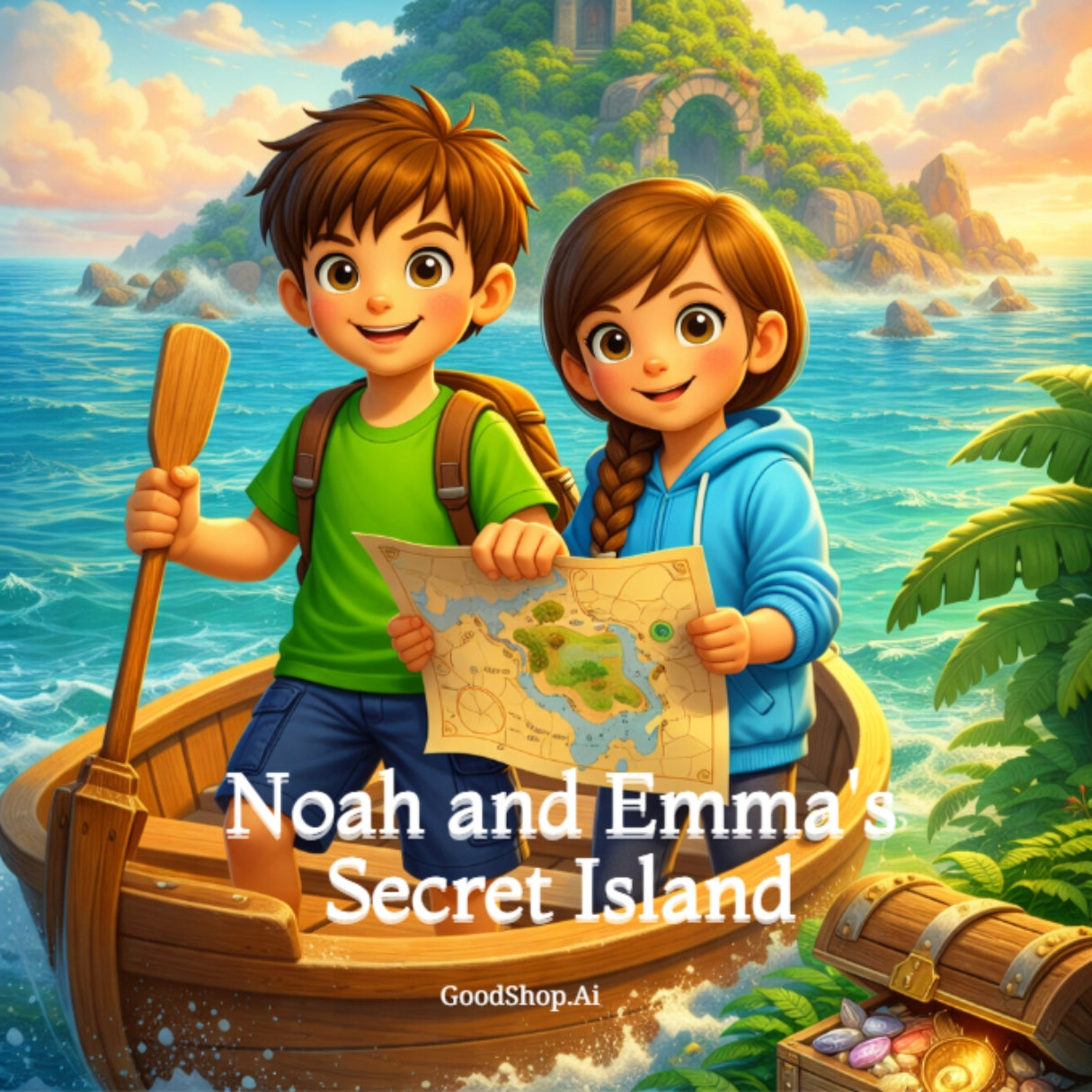 Noah and Emma's Secret Island