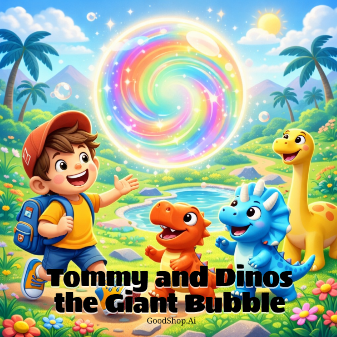 Tommy the Dino and the Giant Bubble