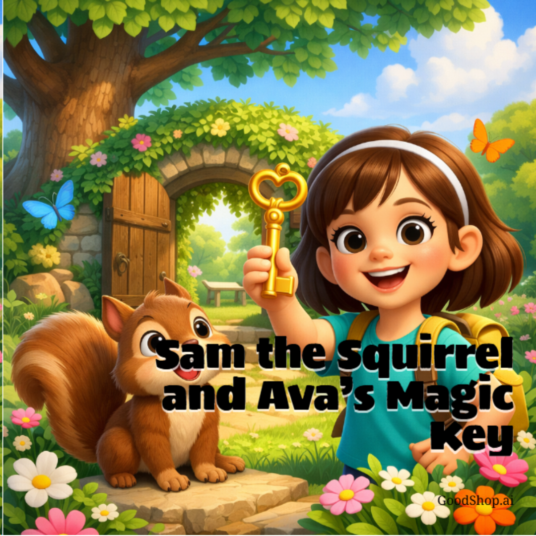 Sam the Squirrel and Ava’s Magic Key