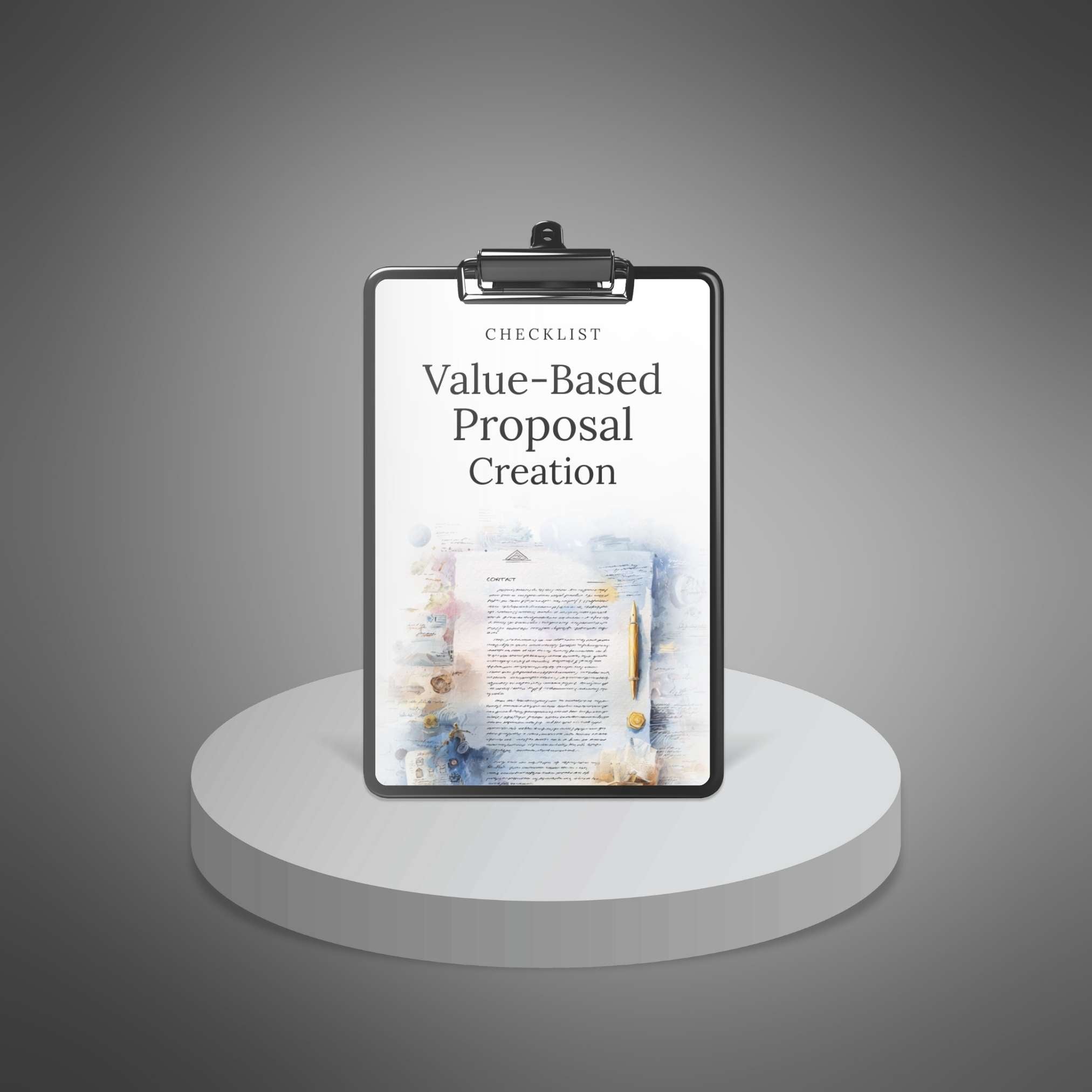 Value-Based Proposal Creation