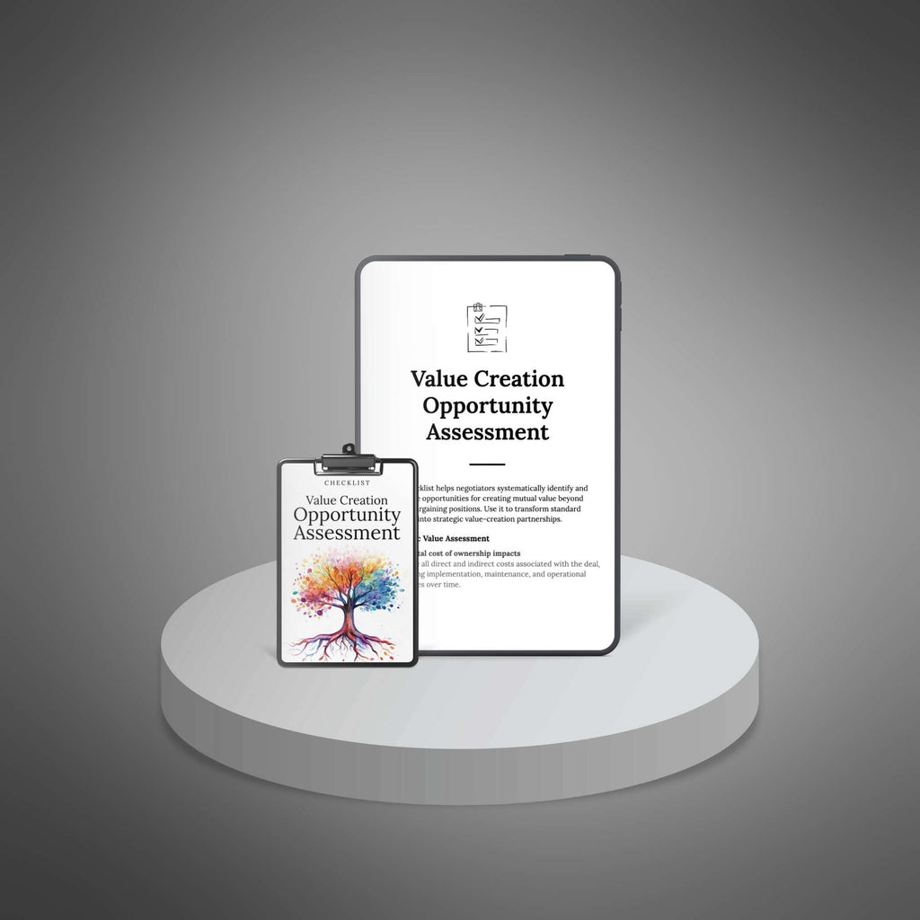 Value Creation Opportunity Assessment