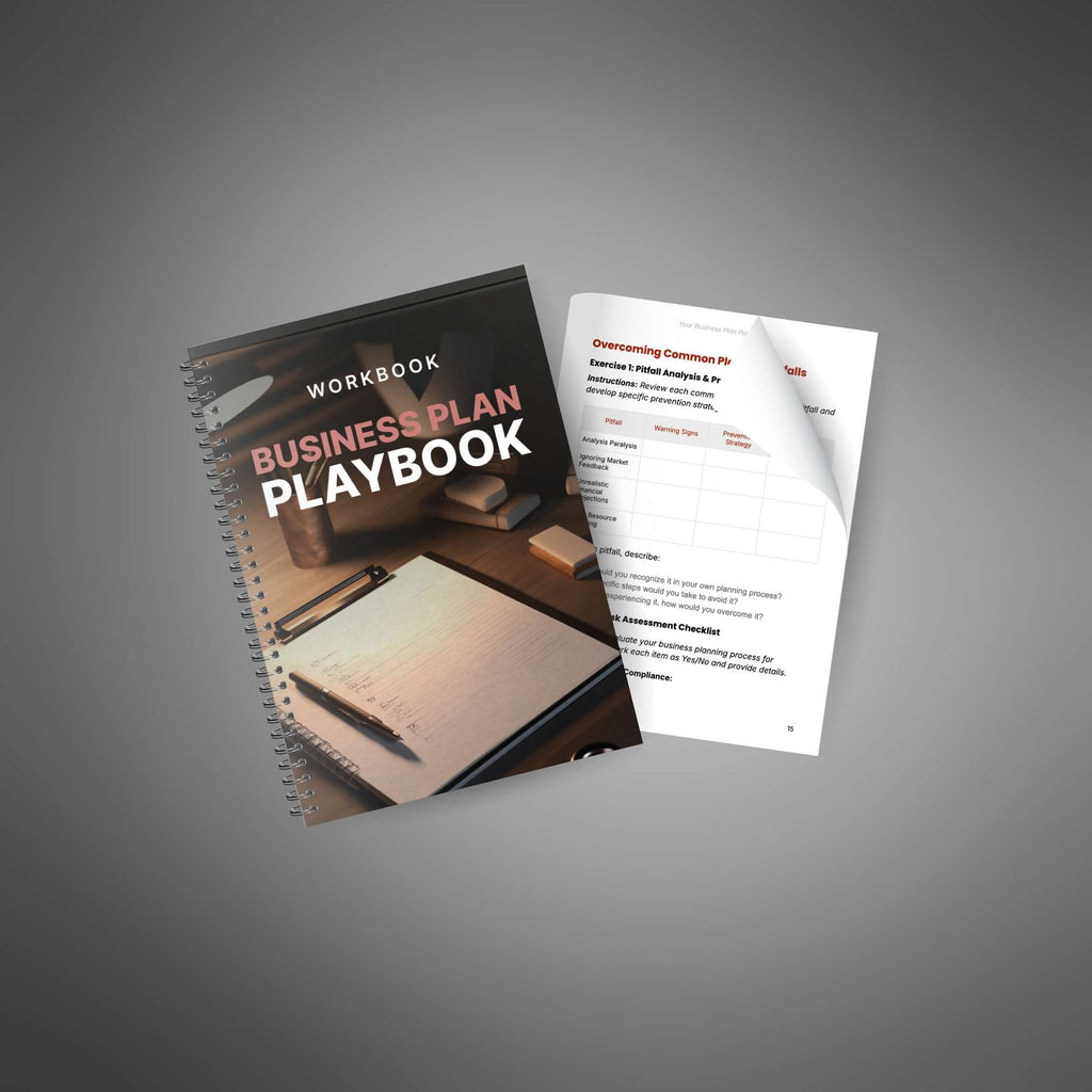 Your Business Plan Playbook – Interactive Workbook to Plan, Launch & Grow Your Business